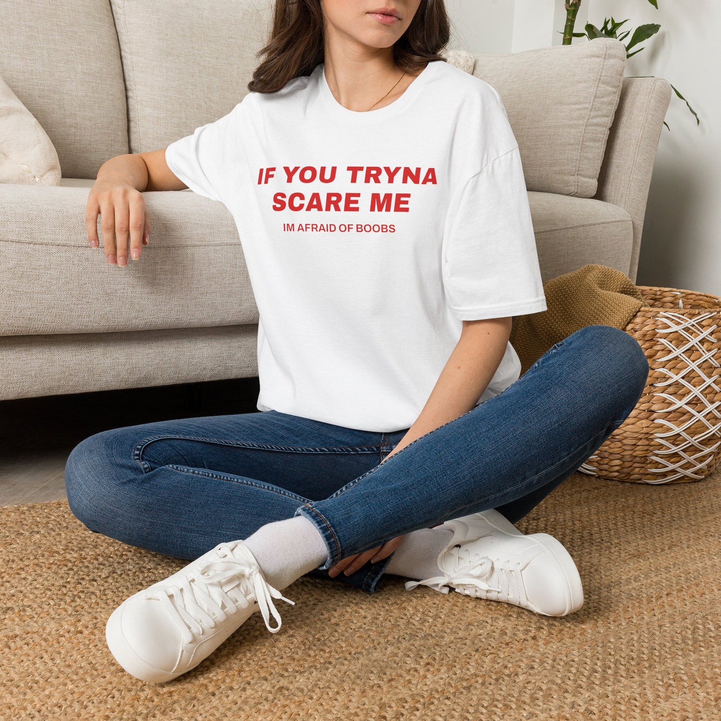 The Afraid of Boobs Tee